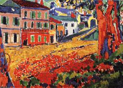 Restaurant at Marly-le-Roi, Maurice de Vlaminck